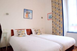 Chambre Twin LHotel de Loctudy 1 - Our rooms