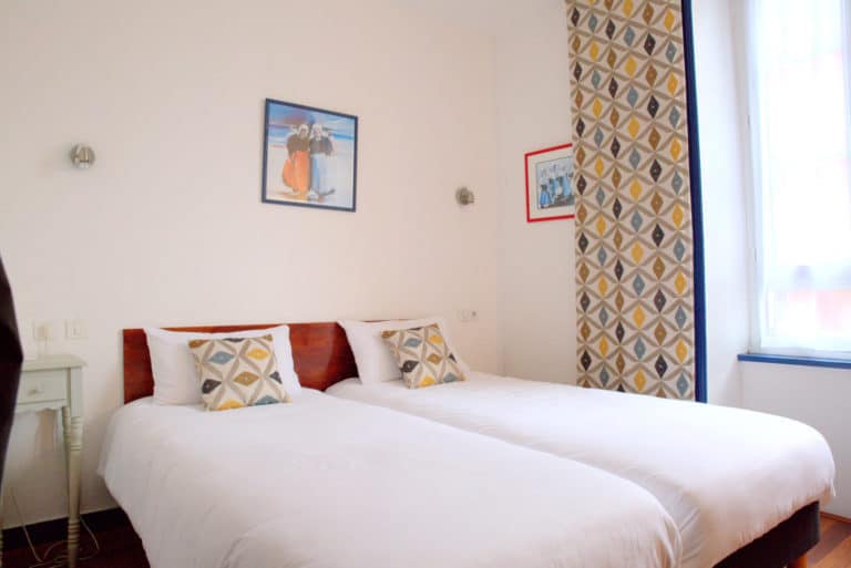 Chambre Twin LHotel de Loctudy 1 - Nos chambres