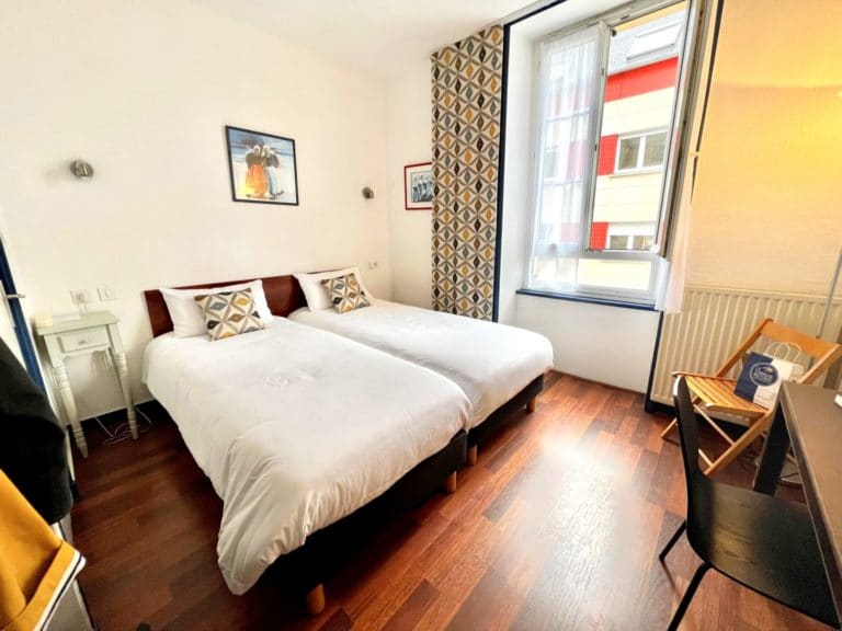 Chambre Twin LHotel de Loctudy 2 - Nos chambres